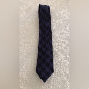 DUCHAMP LONDON herringbone 100% silk tie perfect condition
